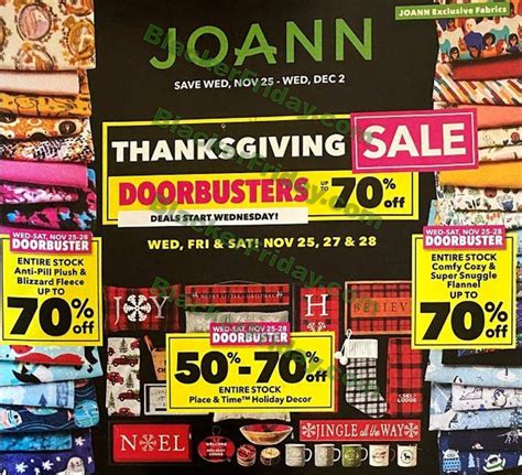 joann black friday hours